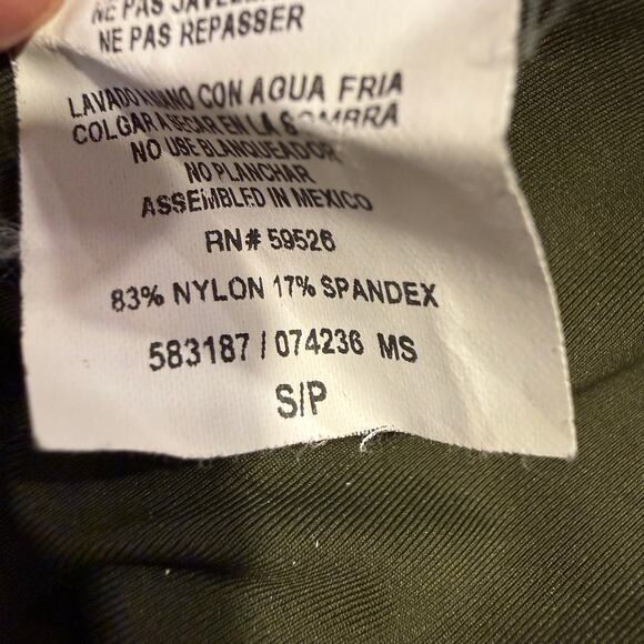 Becca Siren Eyelet Crochet Halter 2 Piece Bikini Top and Bottom Green Small - Picture 5 of 5